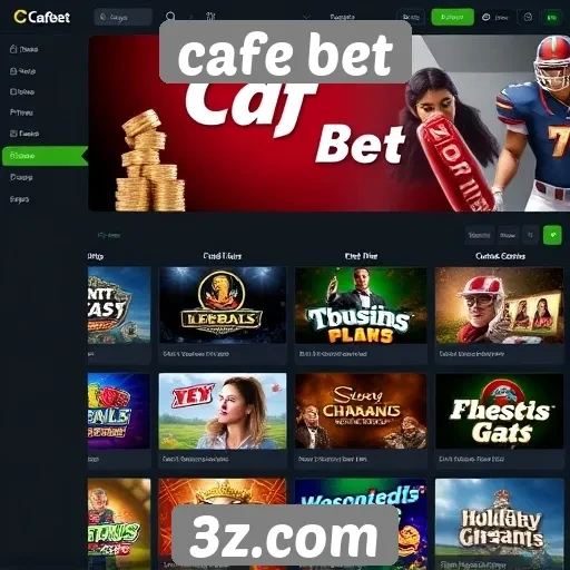 Principais jogos disponíveis no site Cafe Bet